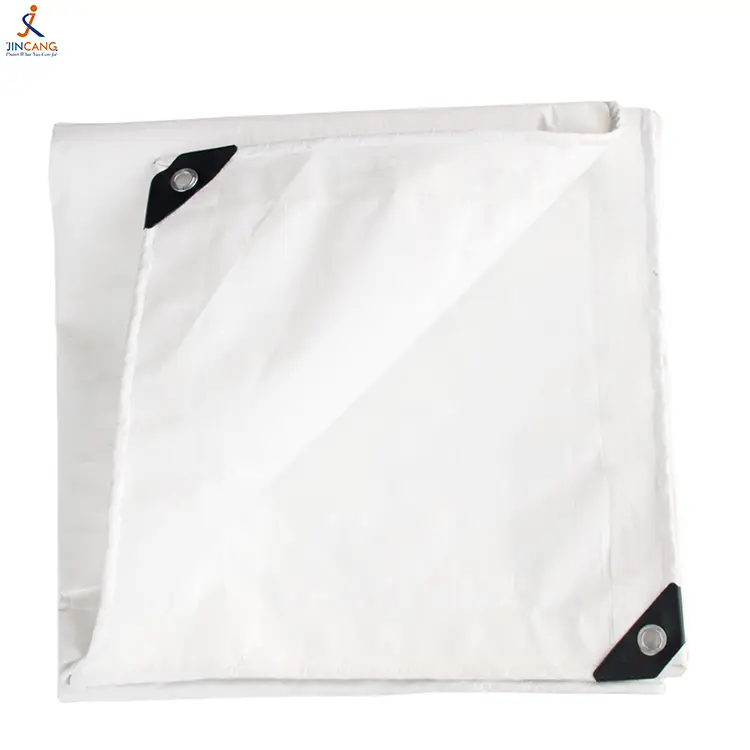 170G أبيض PE TARPALIN