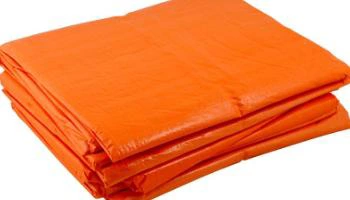 PE Orange Tapaulin