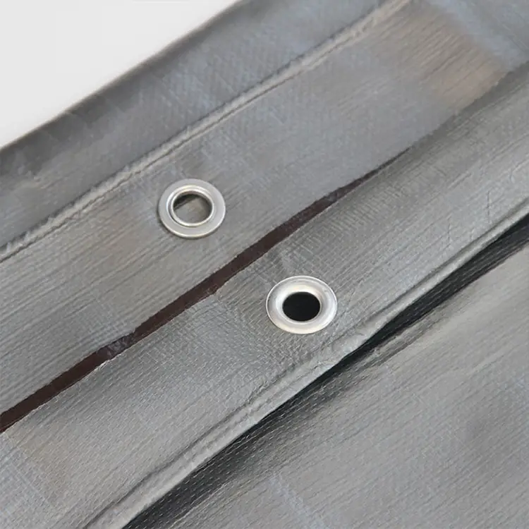 220 جم الفضة البني PE TARPALIN