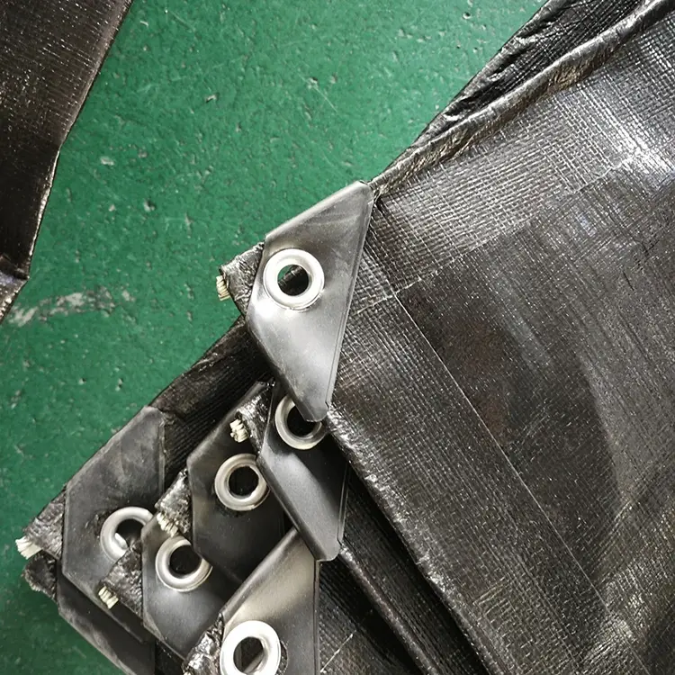 Black 200gsm pe tapaulin