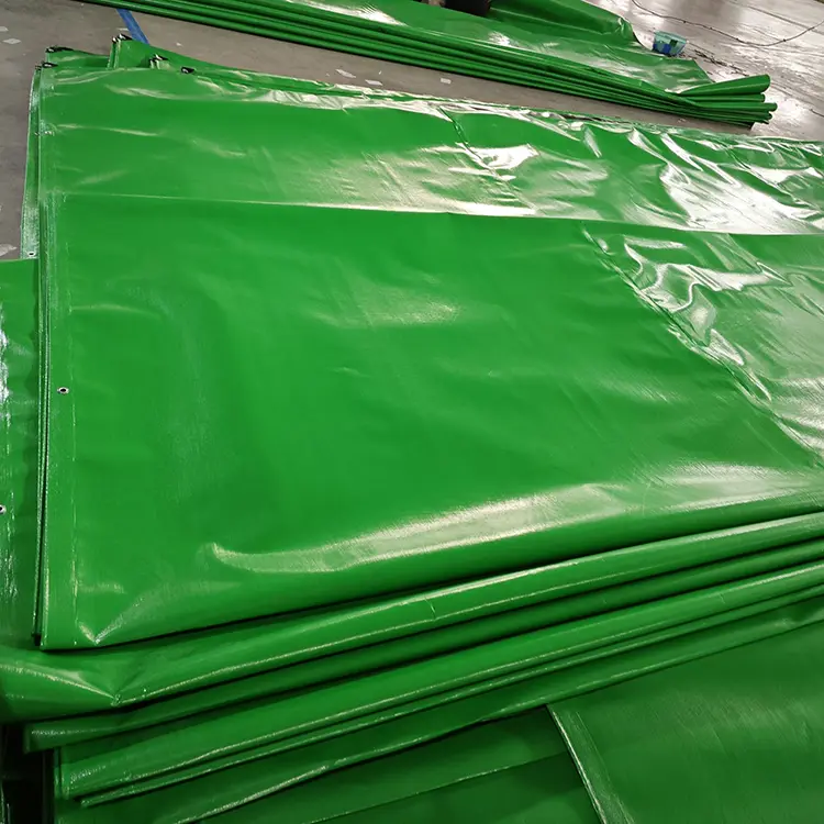 Grass Green 300 GSM Virgin Pe Tapaulin