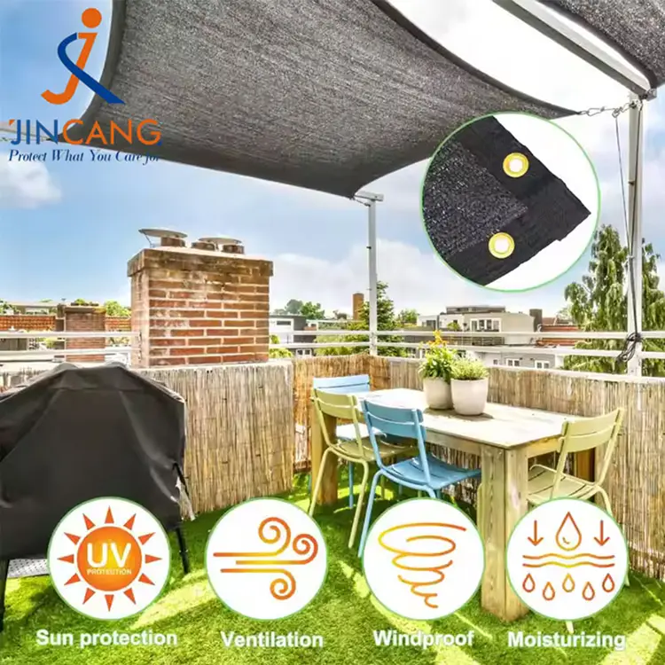 يمنع الشمس ويقلل من شبكة الظل الحرارية